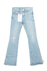 Girls' Light Blue Bootcut Jeans Girls' Light Blue Bootcut Jeans