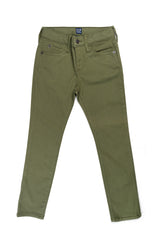 Boys Olive Green Slim-Fit Cotton Jeans - GAP Boys Olive Green Slim-Fit Cotton Jeans - GAP