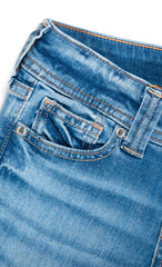 Girls' Medium Blue Bootcut Jeans Girls' Medium Blue Bootcut Jeans