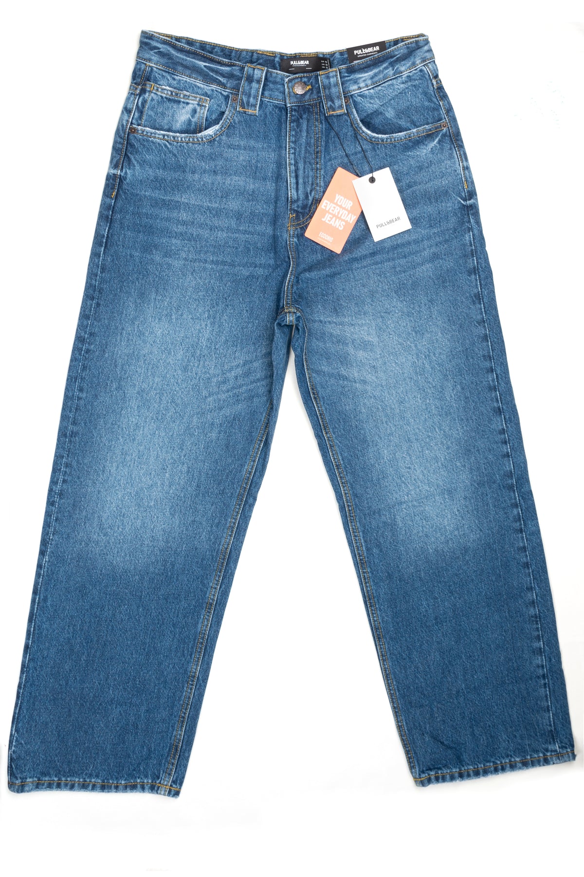 Men's Blue Skater Fit Jeans - P&B