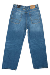 Men's Blue Skater Fit Jeans - P&B Men's Blue Skater Fit Jeans - P&B