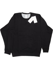 Mens Crew BLACK Sweatshirt - SP Mens Crew BLACK Sweatshirt - SP