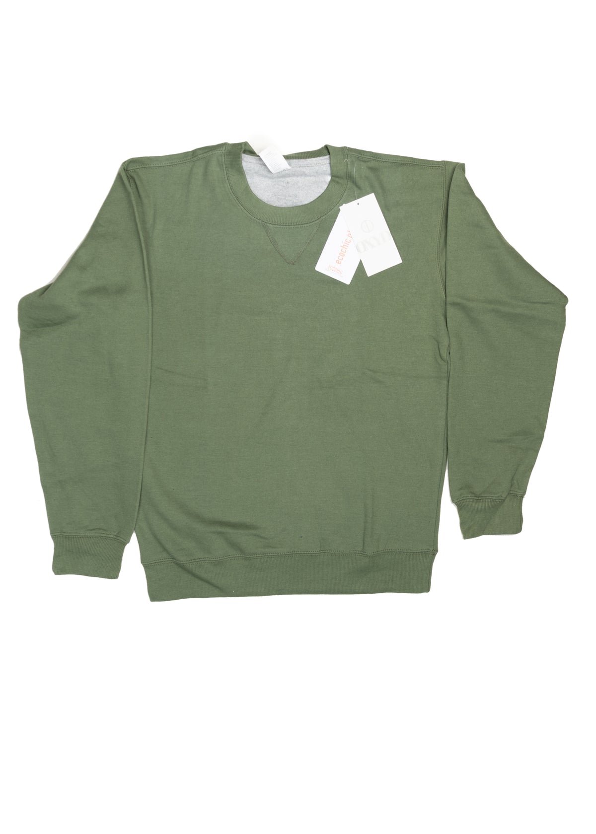 Mens Crew GREEN Sweatshirt - SP