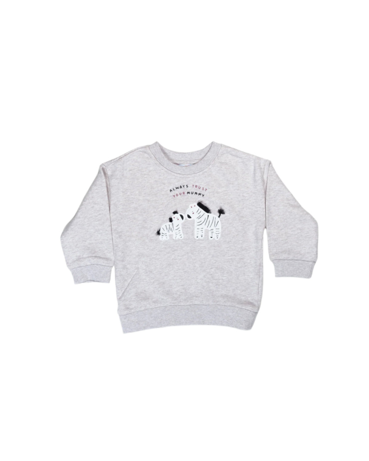 Unisex' Zebra SweatShirt - Bambino