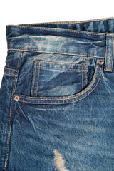 Men’s Standard Fit Distressed Denim Jeans – Pull&Bear Men’s Standard Fit Distressed Denim Jeans – Pull&Bear