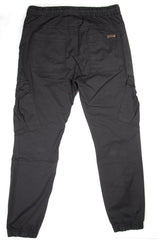 Men's Black Pascal Cargo Jogger Pants - JPascal Men's Black Pascal Cargo Jogger Pants - JPascal