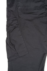 Men's Black Pascal Cargo Jogger Pants - JPascal Men's Black Pascal Cargo Jogger Pants - JPascal