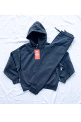 Kid's Fleece Suit Charcoal- Zara Kid's Fleece Suit Charcoal- Zara