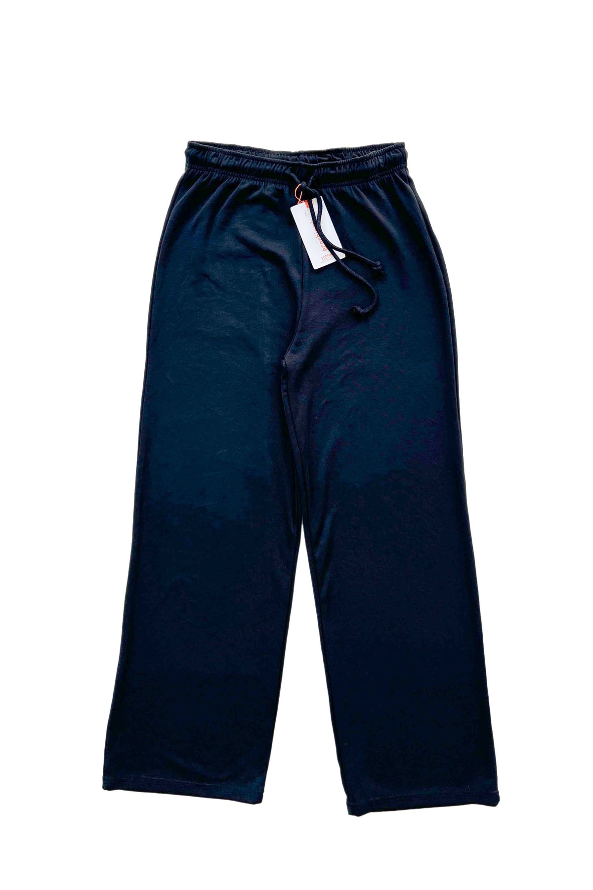 Women's Black Interlock Wide-Leg Trouser - Zara