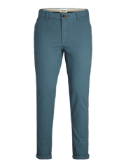 Men's Slim Fit Chinos in Blue - Jack & Jones| Authentic & Durable