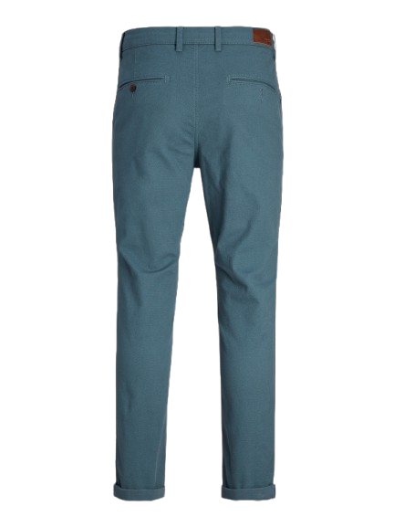 Men's Slim Fit Chinos in Blue - Jack & Jones| Authentic & Durable