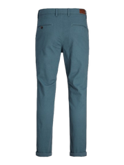 Men's Slim Fit Chinos in Blue - Jack & Jones| Authentic & Durable