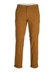 Men's Slim Fit Chinos in Monks Robe - Jack & Jones| Authentic & Durable