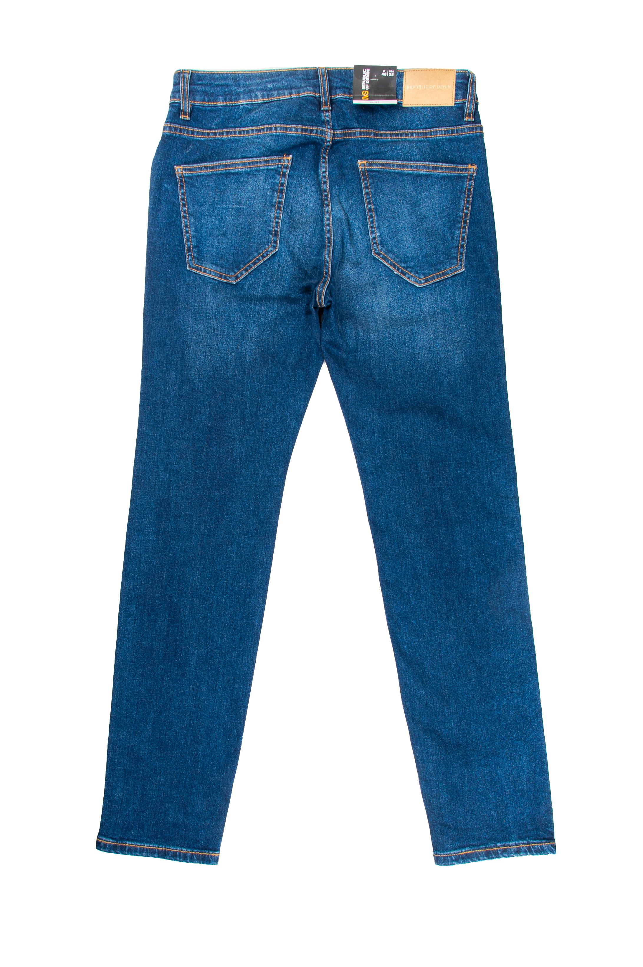 Dark Blue Slim Jeans - OVS