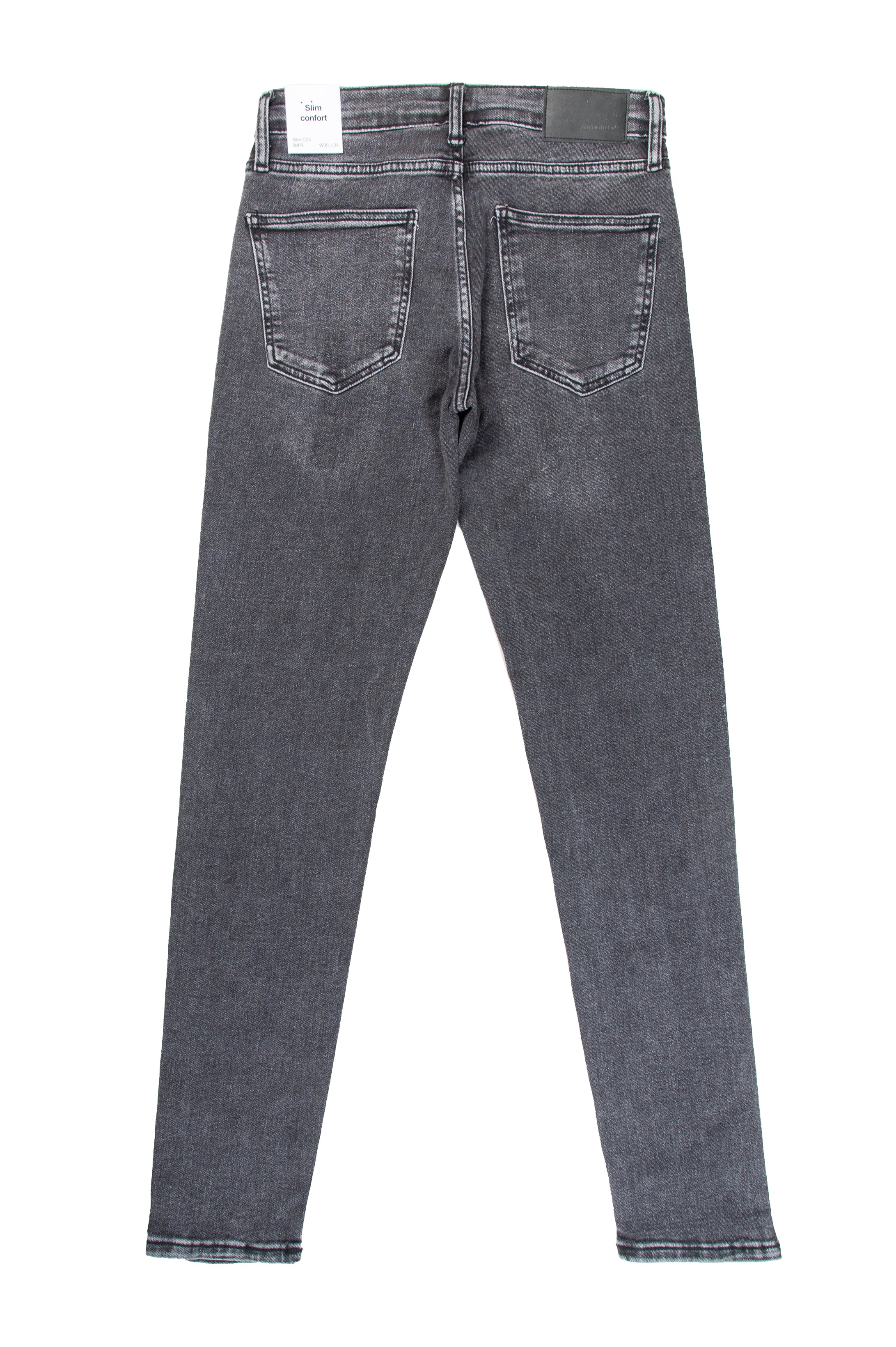Men's Slim Fit Jeans in Black - Celio