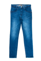 Men's Skinny Fit Jeans in Dark Blue - Medicine
