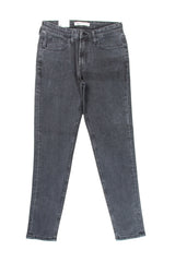 Men's Skinny Fit Jeans in Black - Bershka