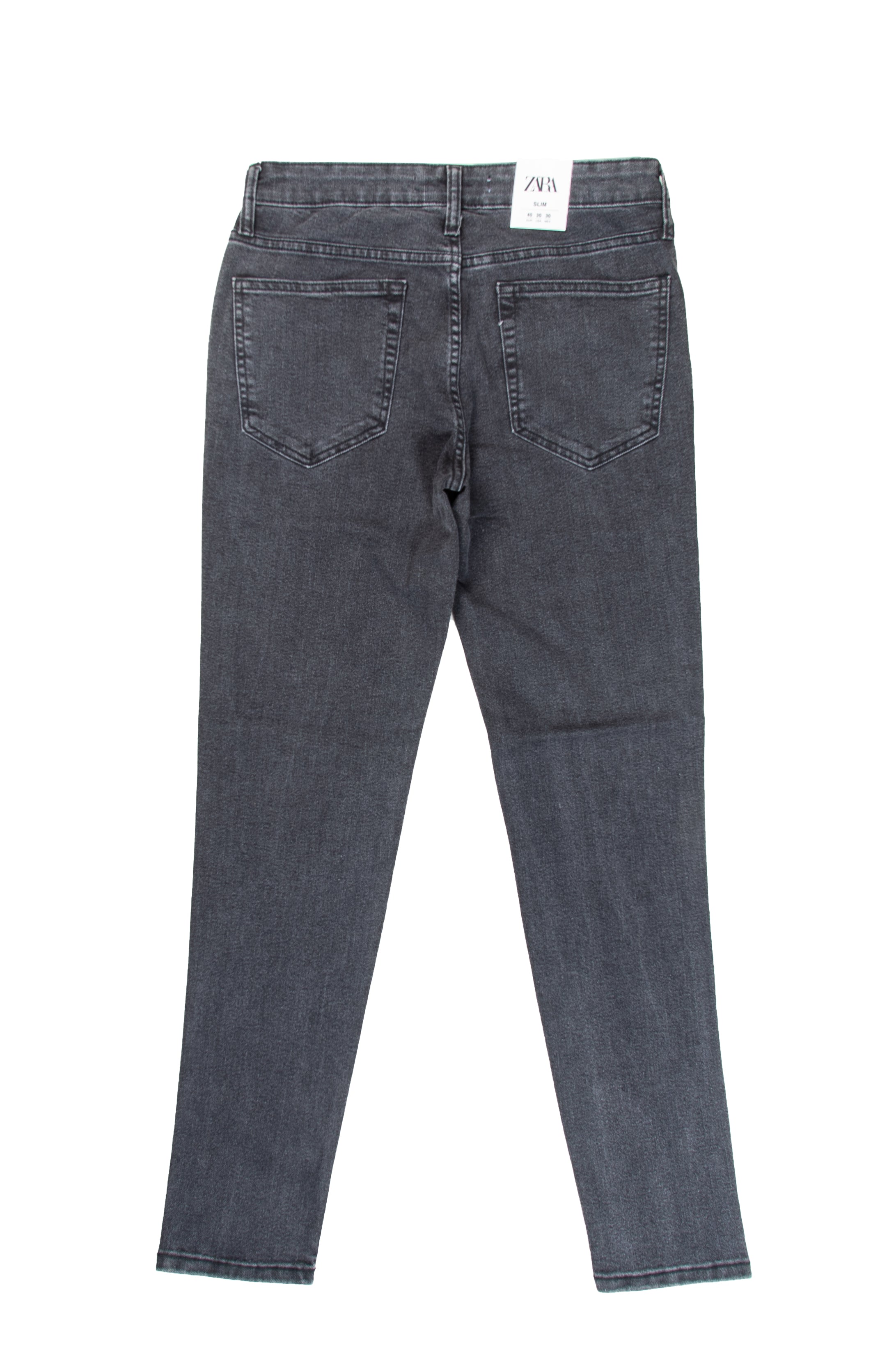 Men's Skinny Fit Jeans in Black - Bershka