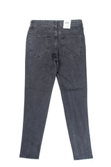 Men's Skinny Fit Jeans in Black - Bershka