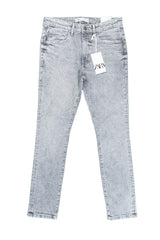 Men's Slim Fit Jeans in Light Grey - Zara