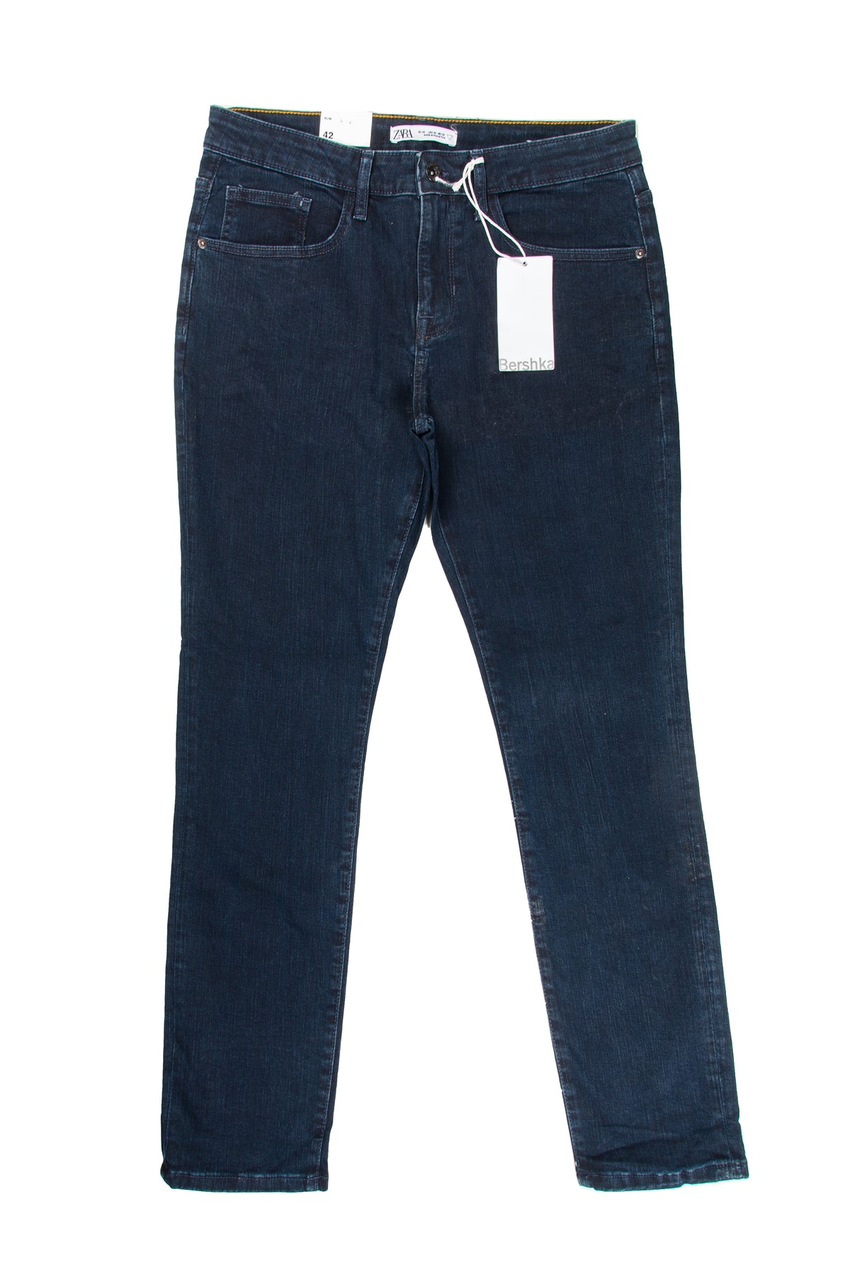 Men's Slim Fit Jeans in Blue Black - Zara