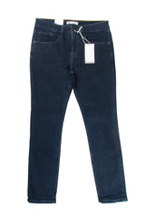 Men's Slim Fit Jeans in Blue Black - Zara