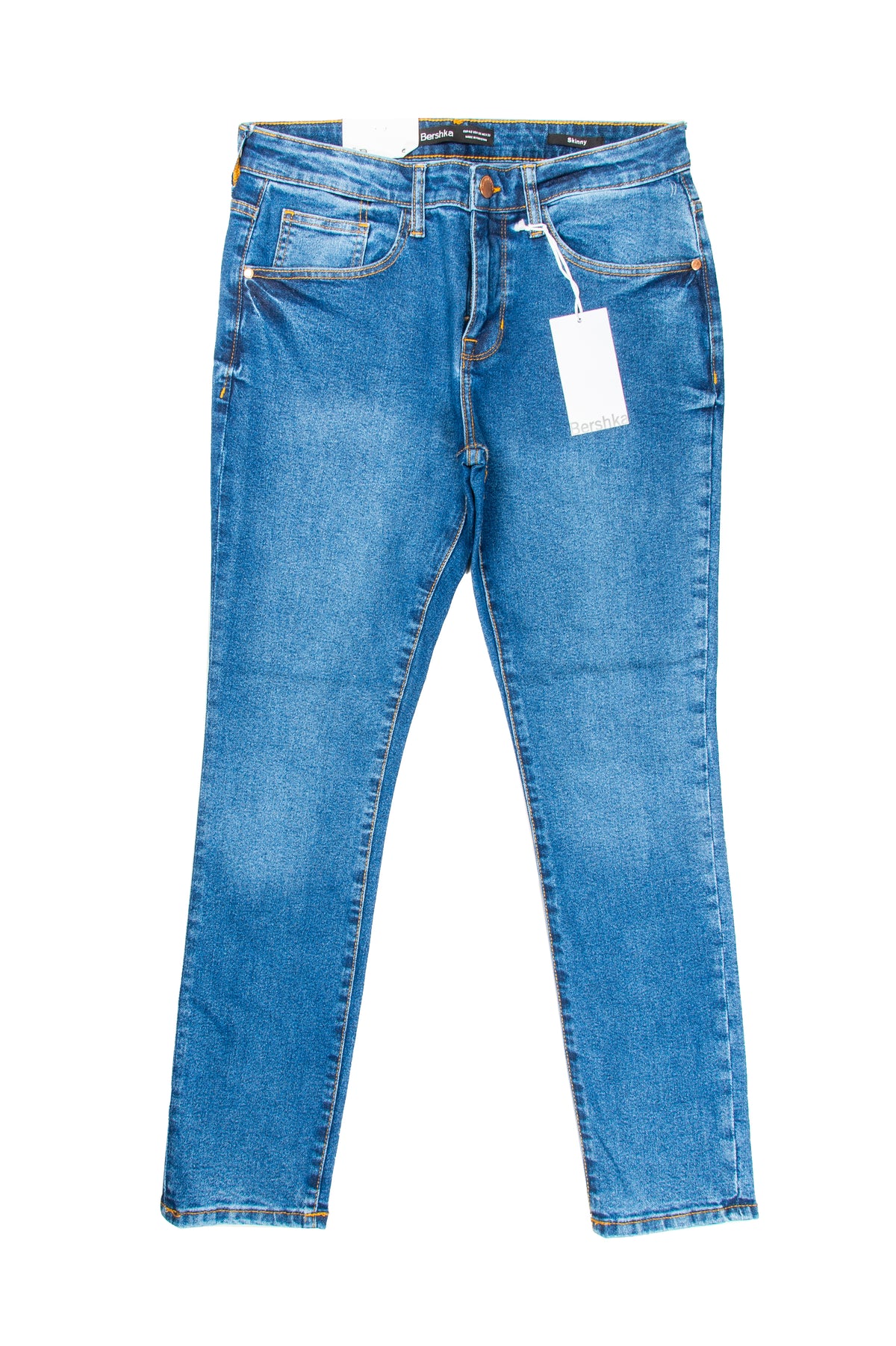 Men's Slim Fit Jeans in Rich Blue - Zara