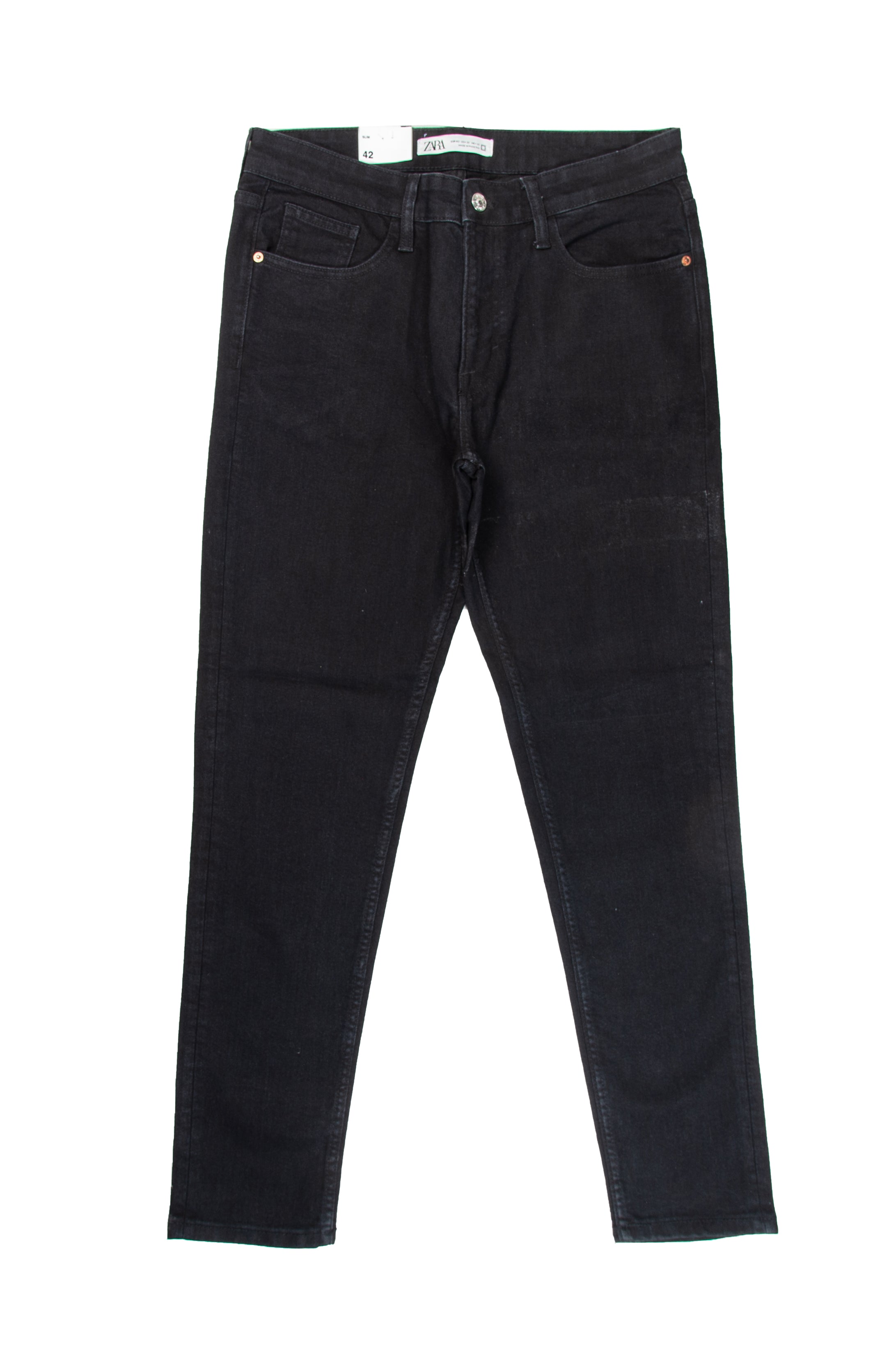 Men's Slim Fit Jeans in Black - Zara