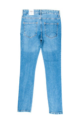 Men's Slim Fit Jeans in Mid Blue - Zara