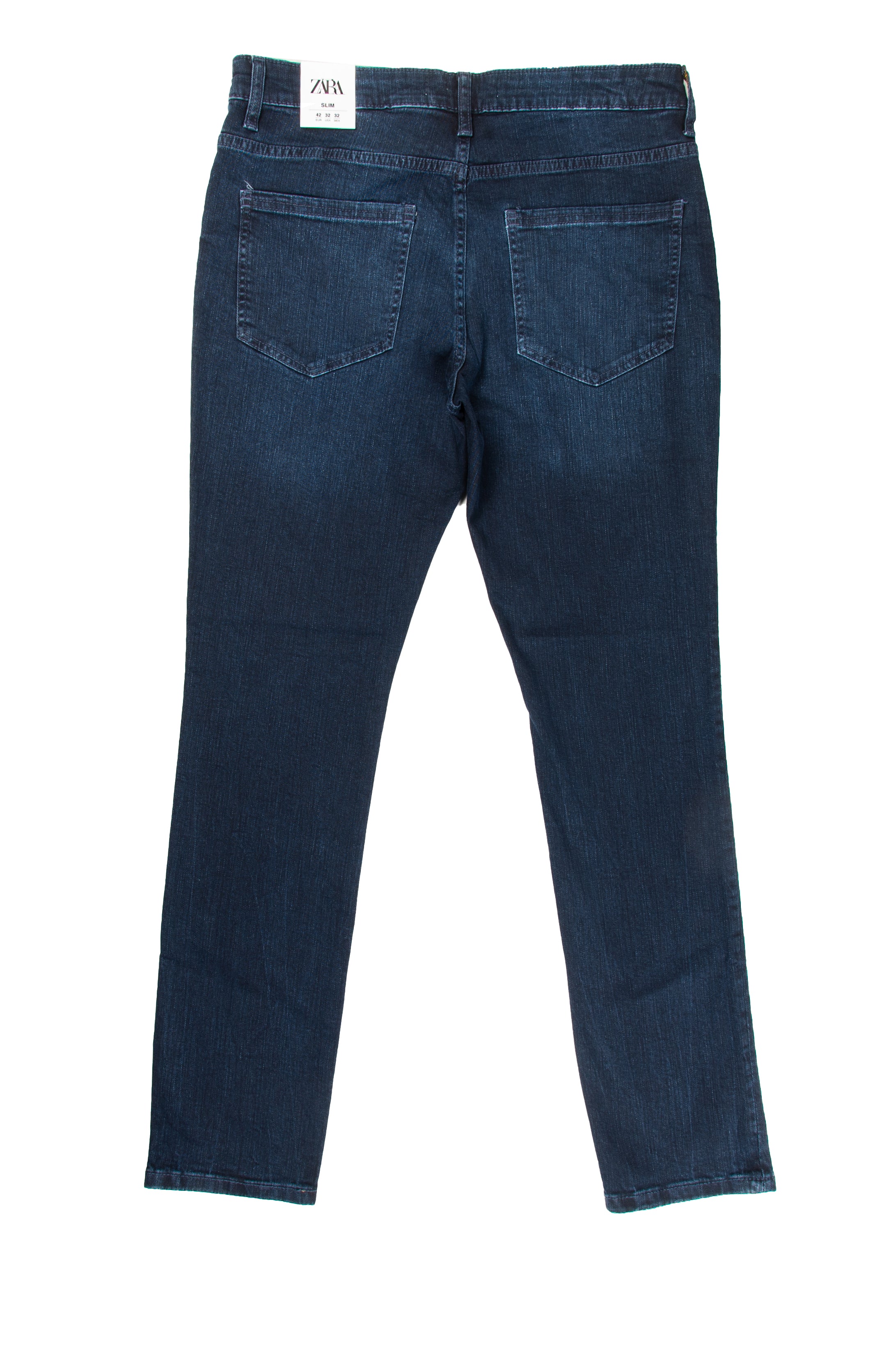 Men's Slim Fit Jeans in Blue Black - Zara
