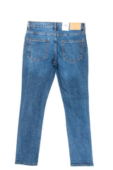 Men's Slim Fit Jeans in Mid Blue - Zara
