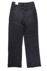 High-Waisted Cropped Denim Culottes - Mango