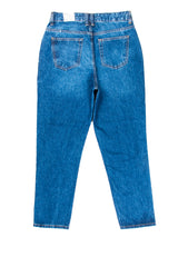 Women Dark Blue Boyfriend - Bershka