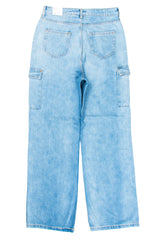 Women’s Mom Fit Mid Blue - Mango