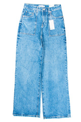 Women’s Mom Fit Bright Blue - Mango