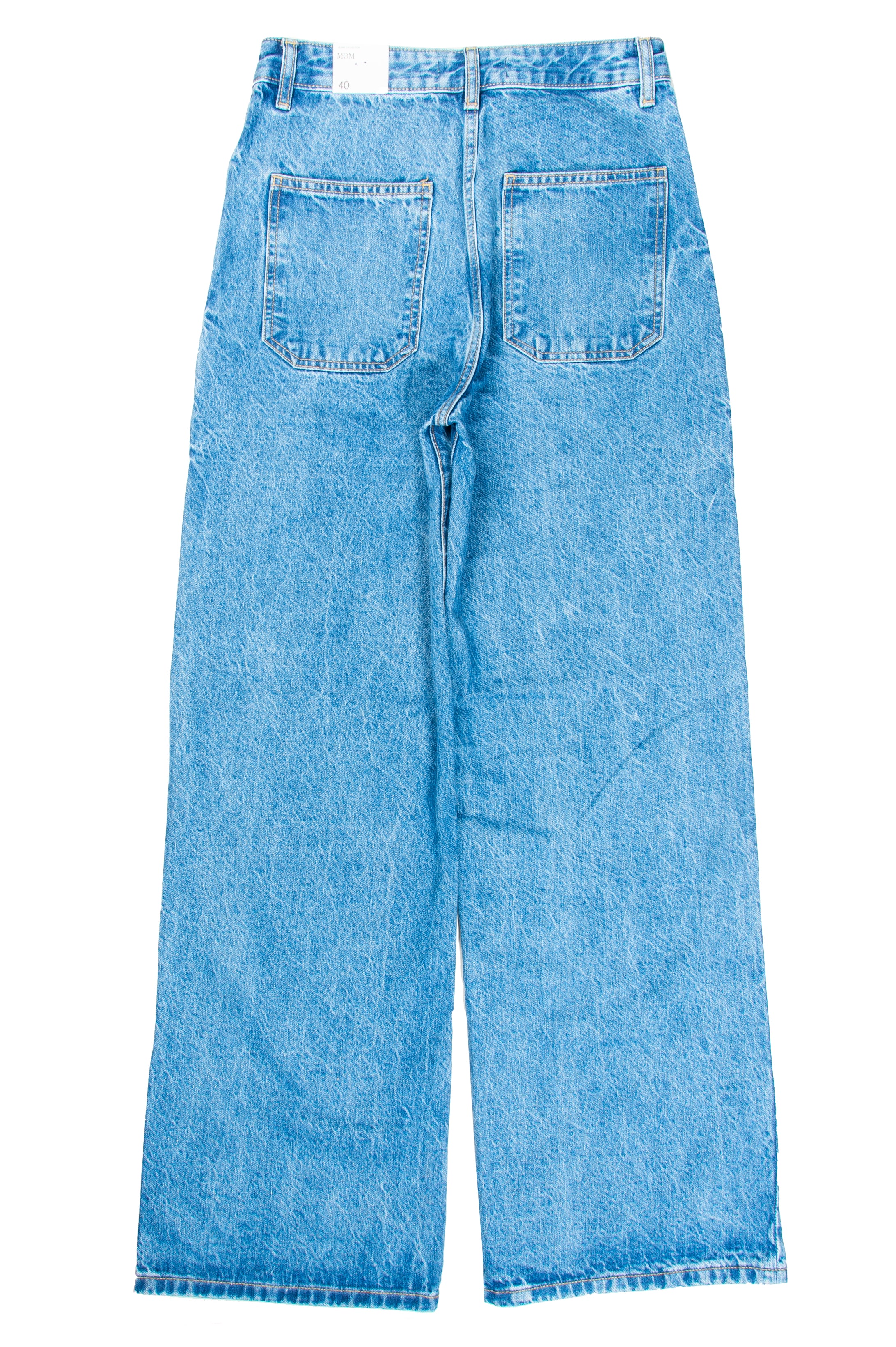 Women’s Mom Fit Bright Blue - Mango