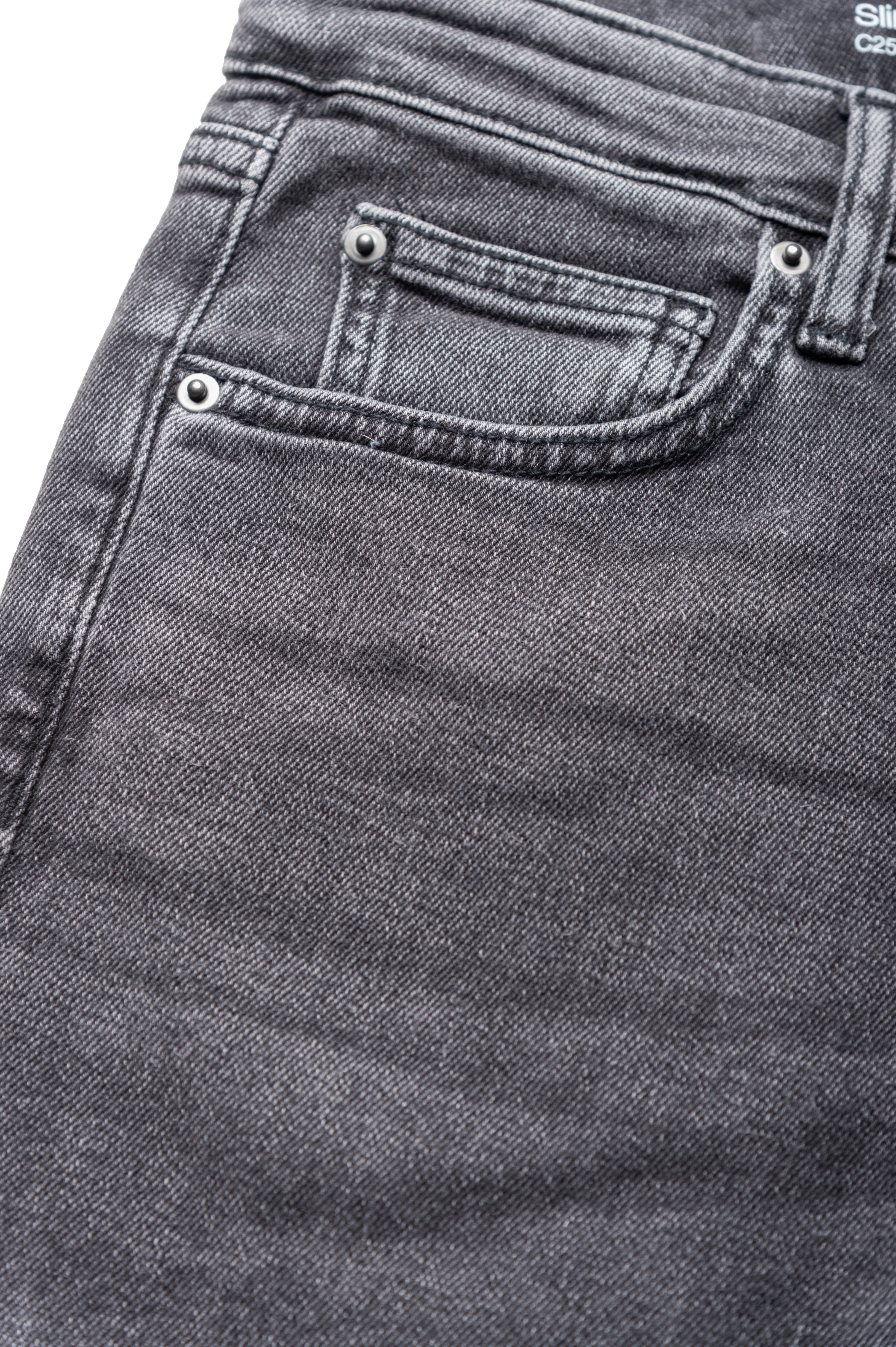 Men's Slim Fit Jeans in Black - Celio