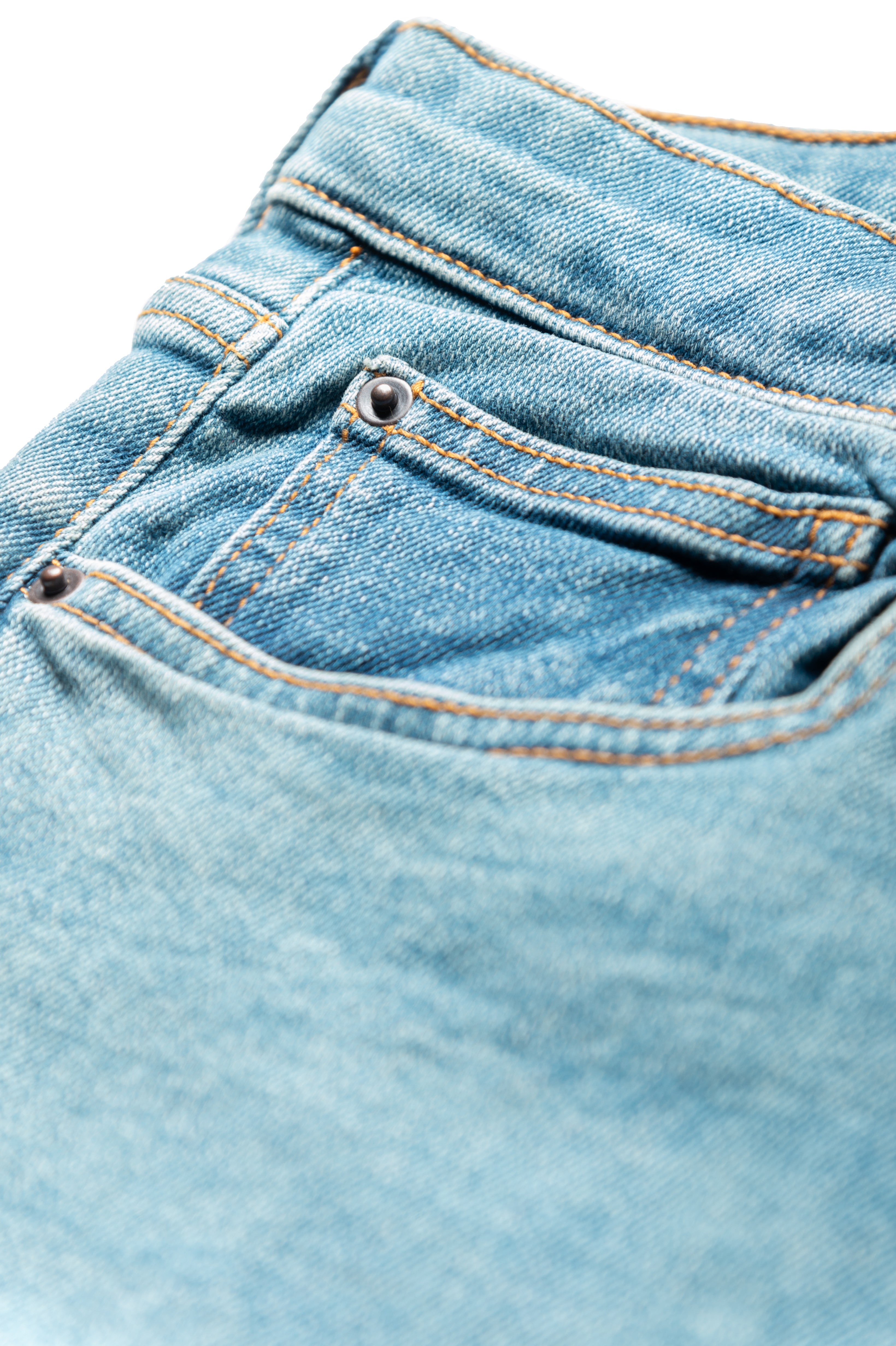 Men's Skinny Fit Jeans in Mint Green - Celio
