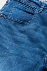 Men's Skinny Fit Jeans in Dark Blue - Medicine