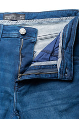 Men's Skinny Fit Jeans in Dark Blue - Medicine