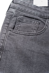 Men's Skinny Fit Jeans in Black - Bershka