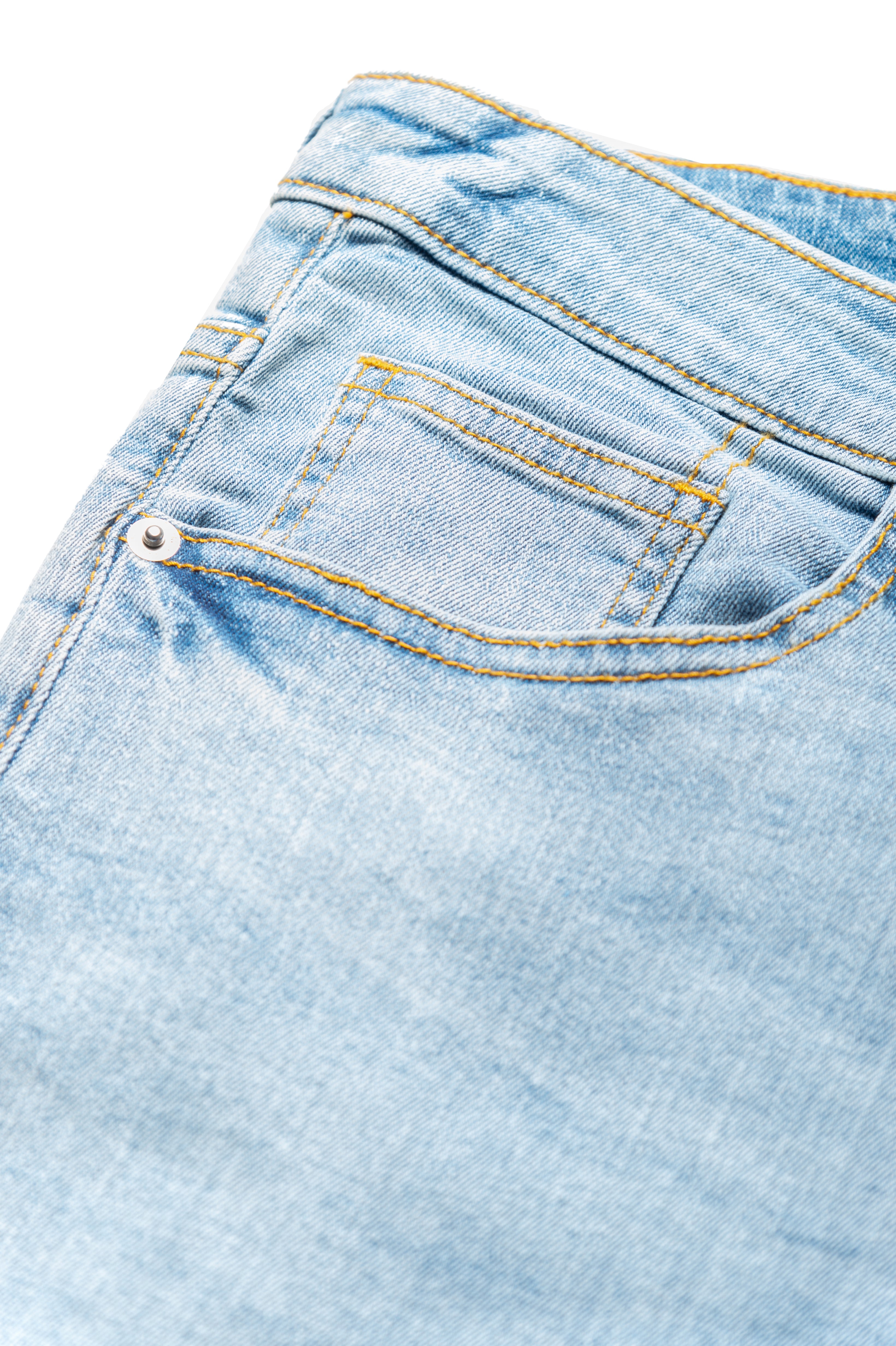 Men's Slim Fit Jeans in Light Blue - Zara