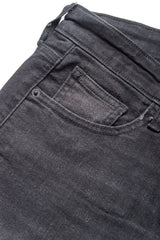 Men's Skinny Fit Jeans in Black - Bershka