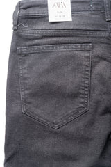 Men's Skinny Fit Jeans in Black - Bershka