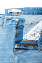 Men's Slim Fit Jeans in Light Blue - Zara