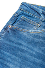 Men's Slim Fit Jeans in Dark Blue - Zara