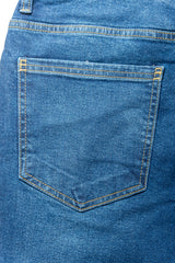 Men's Slim Fit Jeans in Dark Blue - Zara