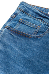 Men's Slim Fit Jeans in Mid Blue - Zara