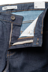 Men's Raw Denim Jeans - Zara
