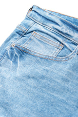 Men's Slim Fit Jeans in Light Blue - Zara